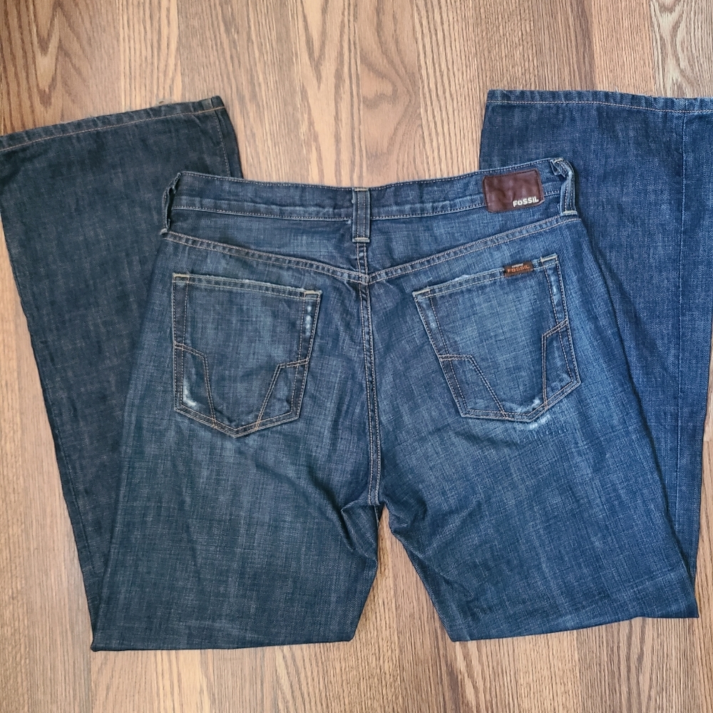 Fossil Relaxed Boot Jean 33x32